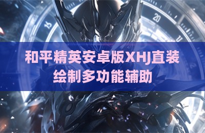 和平精英安卓版XHJ直装绘制多功能辅助