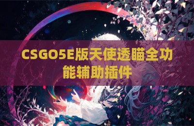 CSGO5E版天使透瞄全功能辅助插件