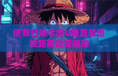 使命召唤手游U追直装透视距离血量辅助