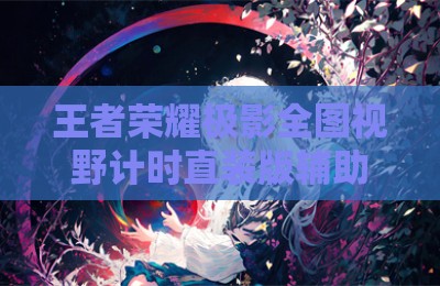 王者荣耀极影全图视野计时直装版辅助器