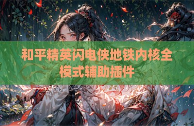 和平精英闪电侠地铁内核全模式辅助插件