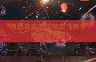 绝地求生亚服黑夜飞天千拳辅助科技