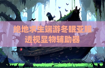 绝地求生端游冬眠亚服透视显物辅助器
