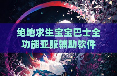 绝地求生宝宝巴士全功能亚服辅助软件