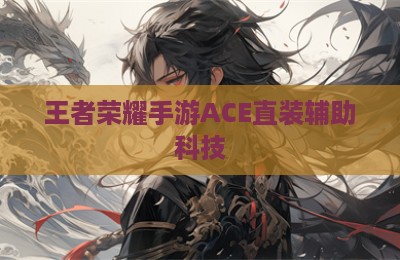 王者荣耀手游ACE直装辅助科技