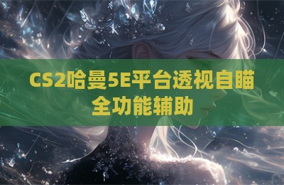 CS2哈曼5E平台透视自瞄全功能辅助