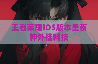 王者荣耀IOS版本星夜神外挂科技