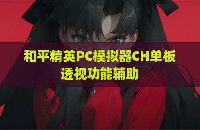 和平精英PC模拟器CH单板透视功能辅助