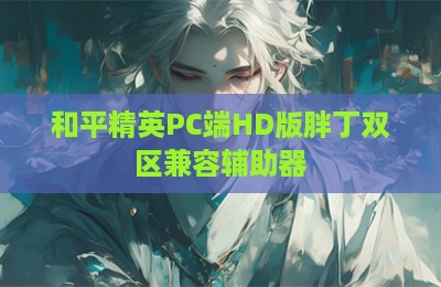 和平精英PC端HD版胖丁双区兼容辅助器