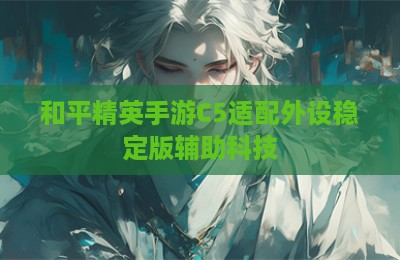 和平精英手游C5适配外设稳定版辅助科技