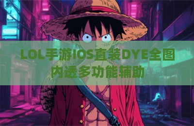 LOL手游IOS直装DYE全图内透多功能辅助