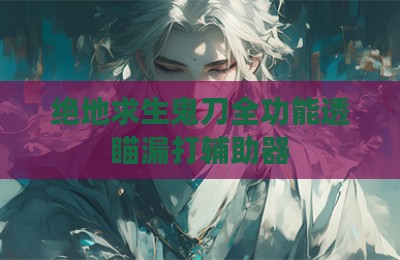 绝地求生鬼刀全功能透瞄漏打辅助器