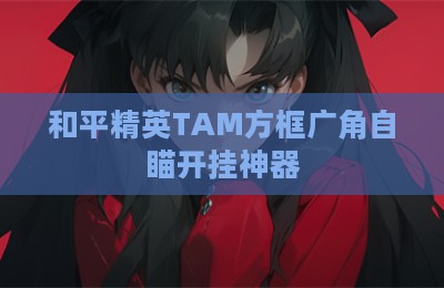 和平精英TAM方框广角自瞄开挂神器