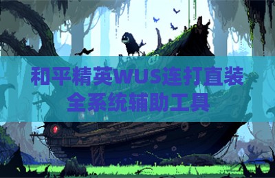和平精英WUS连打直装全系统辅助工具