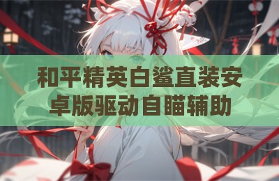 和平精英白鲨直装安卓版驱动自瞄辅助