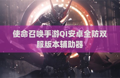 使命召唤手游QI安卓全防双服版本辅助器