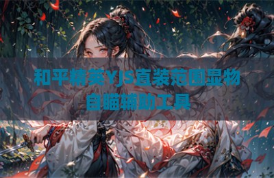 和平精英YJS直装范围显物自瞄辅助工具