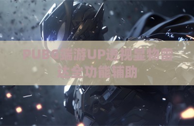 PUBG端游UP透视显物雷达全功能辅助