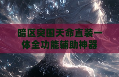 暗区突围天命直装一体全功能辅助神器