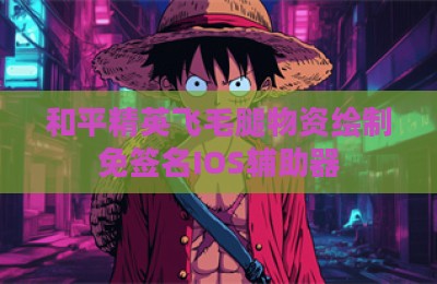 和平精英飞毛腿物资绘制免签名IOS辅助器