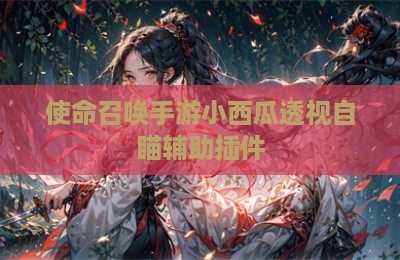 使命召唤手游小西瓜透视自瞄辅助插件