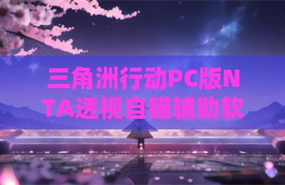 三角洲行动PC版NTA透视自瞄辅助软件