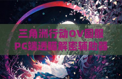 三角洲行动OV国服PC端透瞄解密辅助器