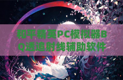 和平精英PC模拟器BQ透追射线辅助软件