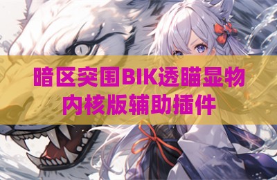 暗区突围BIK透瞄显物内核版辅助插件