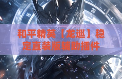 和平精英【龙巡】稳定直装版辅助插件