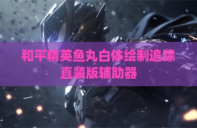 和平精英鱼丸白体绘制追踪直装版辅助器