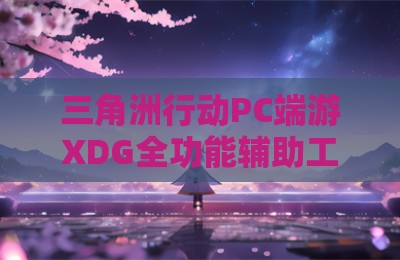 三角洲行动PC端游XDG全功能辅助工具