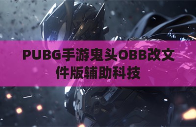 PUBG手游鬼头OBB改文件版辅助科技