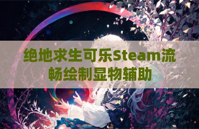 绝地求生可乐Steam流畅绘制显物辅助