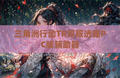 三角洲行动TR双服透瞄PC版辅助器