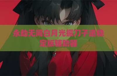 永劫无间白月光振刀子追稳定版辅助器