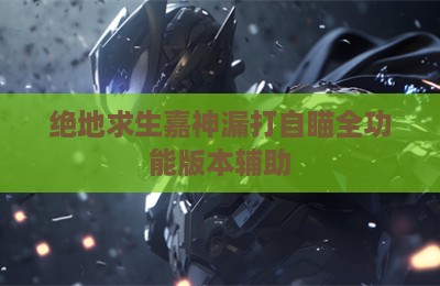 绝地求生嘉神漏打自瞄全功能版本辅助