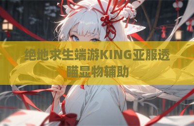 绝地求生端游KING亚服透瞄显物辅助