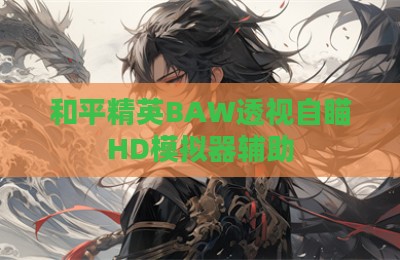 和平精英BAW透视自瞄HD模拟器辅助