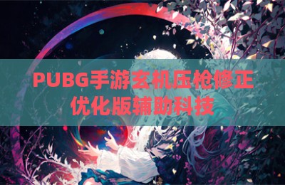 PUBG手游玄机压枪修正优化版辅助科技