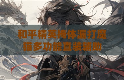 和平精英掩体漏打魔猫多功能直装辅助
