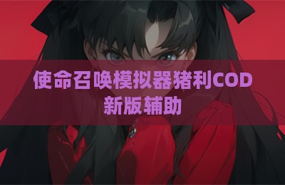 使命召唤模拟器猪利COD新版辅助