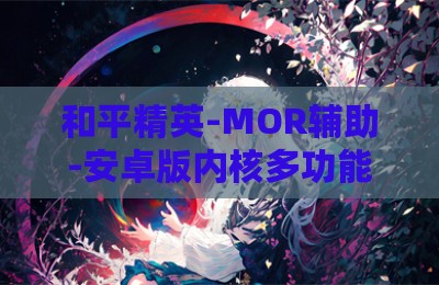 和平精英-MOR辅助-安卓版内核多功能稳定版