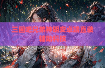 三国吧兄弟神明安卓端直装辅助科技
