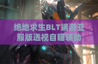 绝地求生BLT端游亚服版透视自瞄辅助