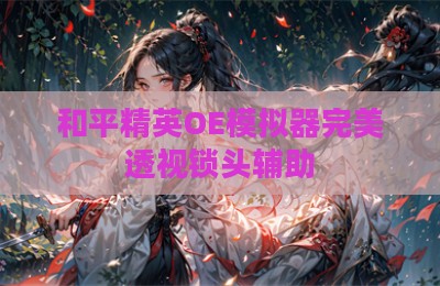 和平精英OE模拟器完美透视锁头辅助