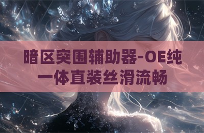 暗区突围辅助器-OE纯一体直装丝滑流畅