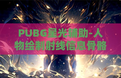 PUBG星光辅助-人物绘制射线信息骨骼