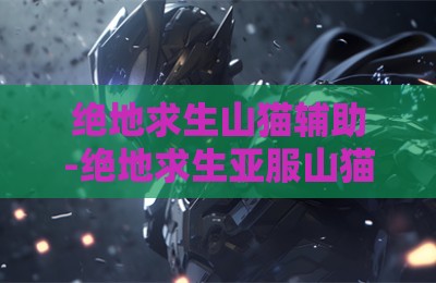 绝地求生山猫辅助-绝地求生亚服山猫插件卡盟版