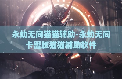 永劫无间猫猫辅助-永劫无间卡盟版猫猫辅助软件